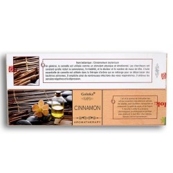Incenso Cinnamon Aromatherapy Goloka