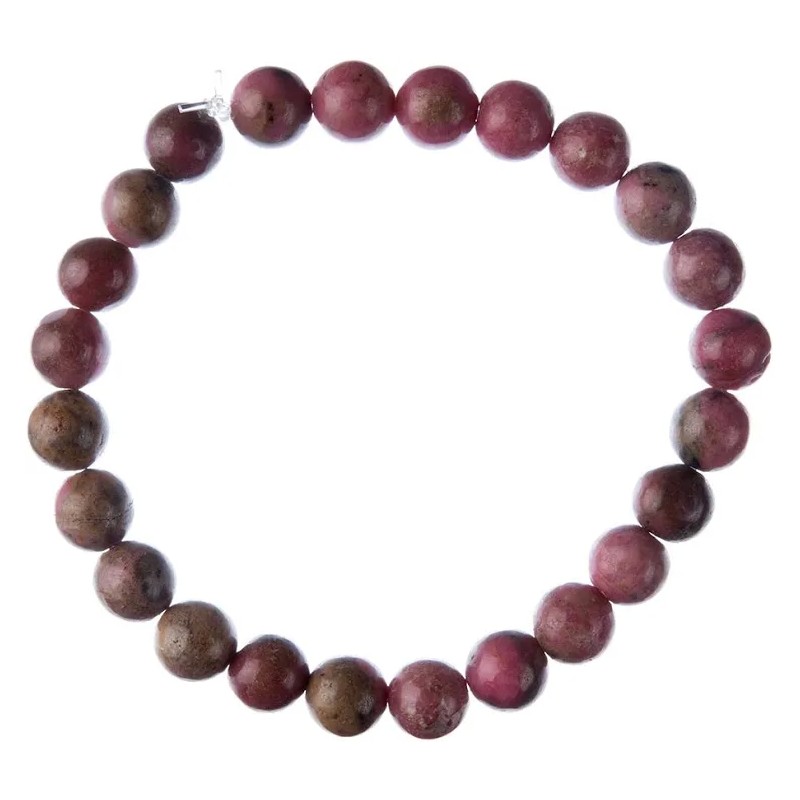 Bracciale Rodonite 6 mm