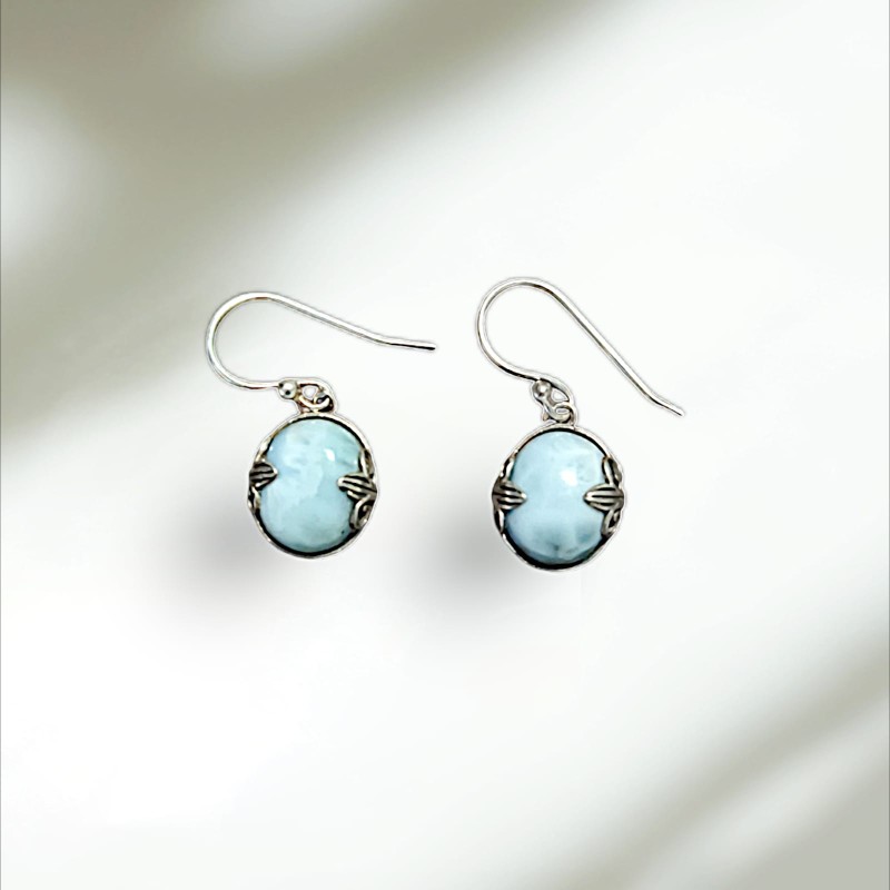 Orecchini in Larimar