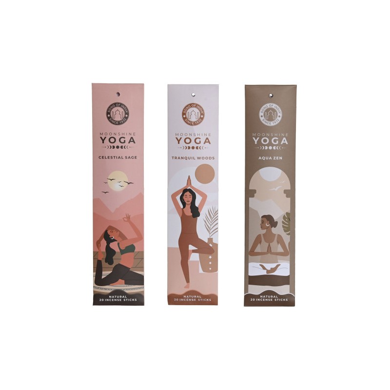 Incensi Yoga Aqua Zen ( Eliminazione pensieri negativi + Tranquillità )