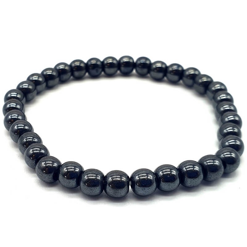 Bracciale in Ematite 4 mm