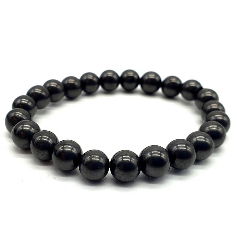 Bracciale in Shungite 4 mm