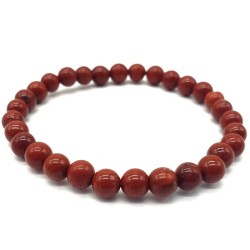 Bracciale in Diaspro Rosso 4 mm