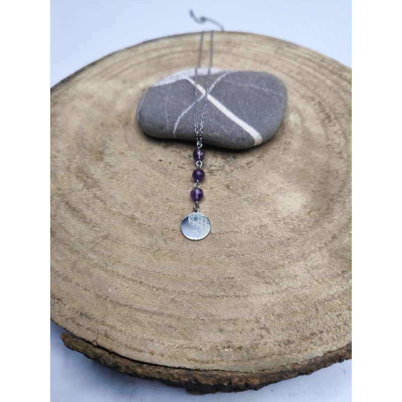 Collana Radici di Vita Amethyst