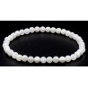 Bracciale Pietra di Luna bianca 4 mm