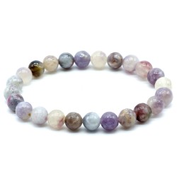 Bracciale in Tormalina Multicolore 6 mm