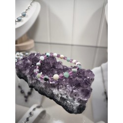 Protezione Amazzonite e Fluorite Viola