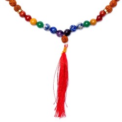 Mala con pietre dei 7 chakra