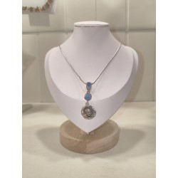 Pendente Sole e Luna con Pietre