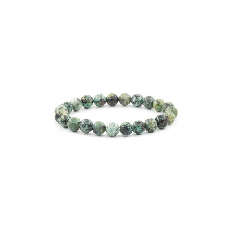 Bracciale in Turchese Africano 6 mm
