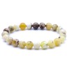 Bracciale in Opale giallo 6 mm