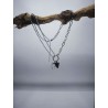 Collana Acciaio Sun protezione con Shungite Elite