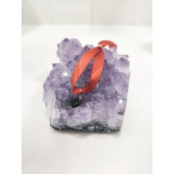 Bracciale protezione del filo rosso e Tormalina nera