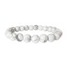 Bracciale in Rodonite Howlite 4 mm