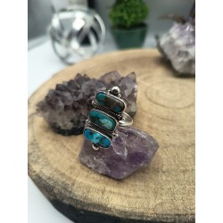 Anello regolabile in Turchese