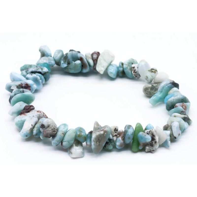 Bracciale Barocco Chips in Larimar