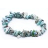 Bracciale Barocco Chips in Larimar