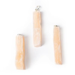 Ciondolo in Selenite Arancione
