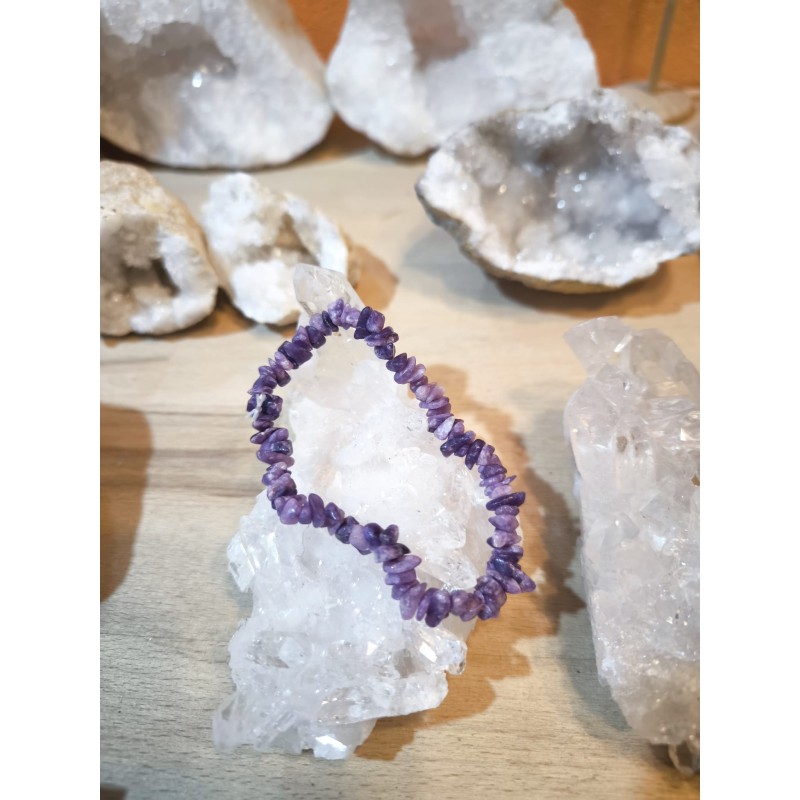 Bracciale Barocco Chips in Lepidolite