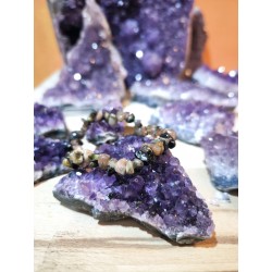 Bracciale Barocco Chips in Tormalina multicolore