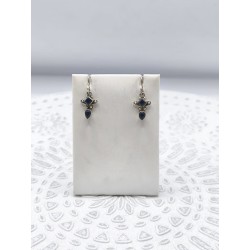 Orecchini sacri in Tormalina nera