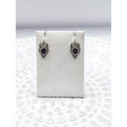 Orecchini India energetico in Ossidiana