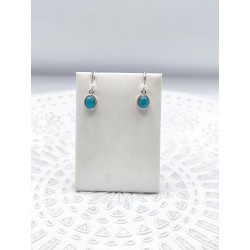Orecchini Simple in Turchese