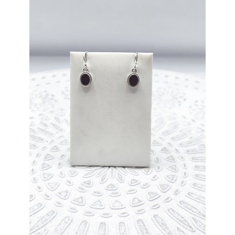 Orecchini Simple in Ossidiana
