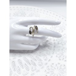 Anello regolabile del Doppio serpente