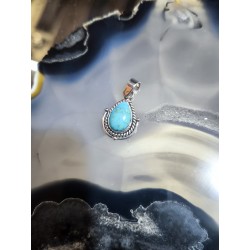 Ciondolo Goccia Turchese