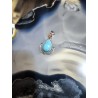 Ciondolo Goccia Turchese