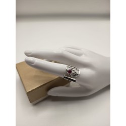 Anello Combo Granato e Tormalina