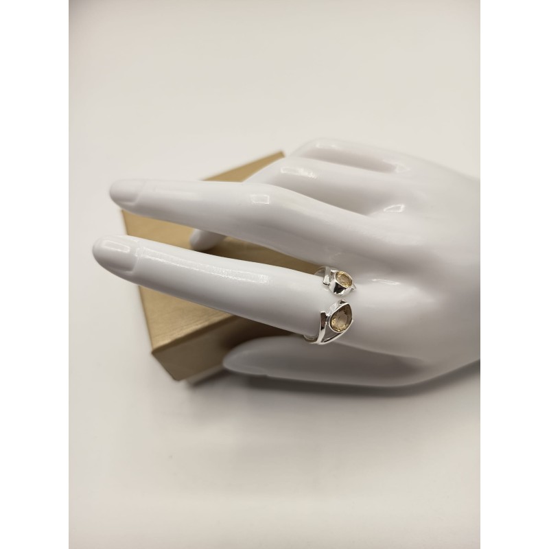 Anello Eleganza in Citrino