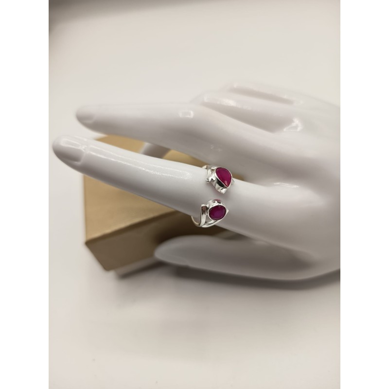 Anello Eleganza in Radice di rubino
