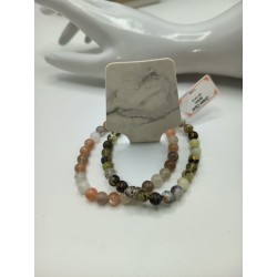 Combo Pietra di Luna + Opale verde